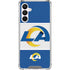 NFL Los Angeles Rams Zone Block Galaxy A16 5G Clear Case