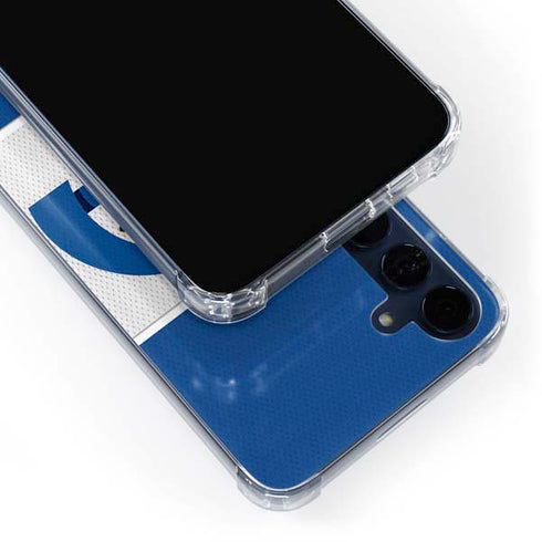 NFL Los Angeles Rams Zone Block Galaxy A35 5G Clear Case