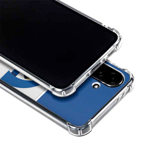 NFL Los Angeles Rams Zone Block Galaxy A36 5G Clear Case