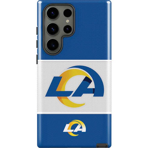 NFL Los Angeles Rams Zone Block Galaxy S23 Ultra Pro Case