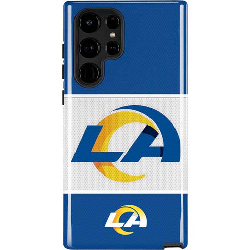 NFL Los Angeles Rams Zone Block Galaxy S25 Ultra Impact Case