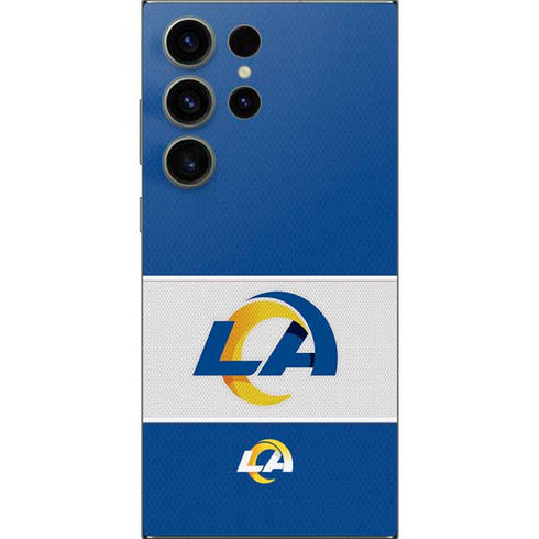 NFL Los Angeles Rams Zone Block Galaxy S25 Ultra Skin