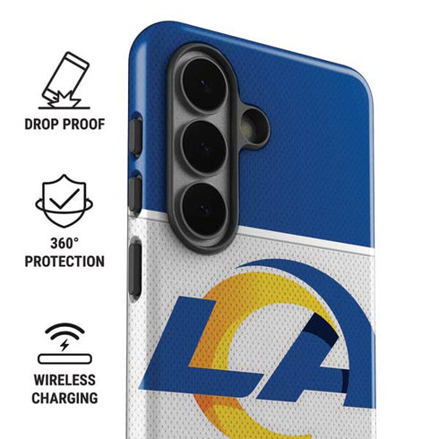 NFL Los Angeles Rams Zone Block Galaxy S26 Plus Impact Case