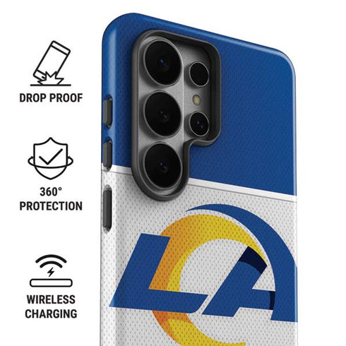 NFL Los Angeles Rams Zone Block Galaxy S26 Ultra Impact Case