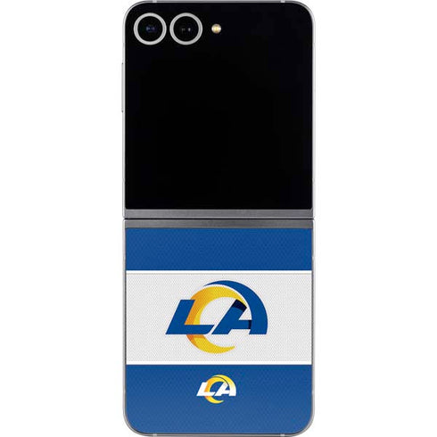 NFL Los Angeles Rams Zone Block Galaxy Z Flip6 Skin