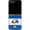 NFL Los Angeles Rams Zone Block Galaxy Z Flip6 Skin