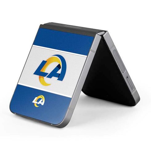 NFL Los Angeles Rams Zone Block Galaxy Z Flip6 Skin