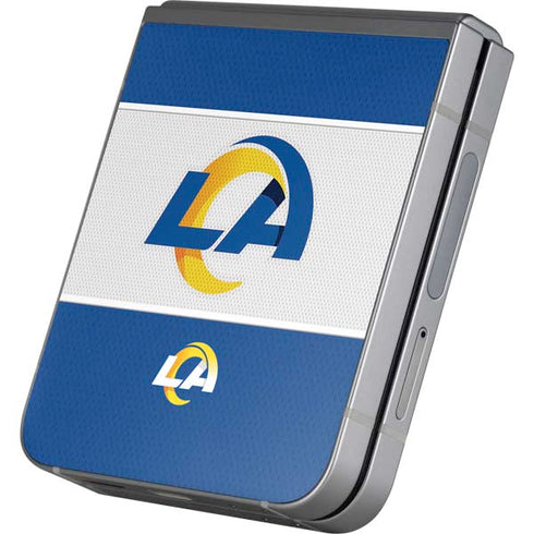 NFL Los Angeles Rams Zone Block Galaxy Z Flip6 Skin