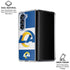 NFL Los Angeles Rams Zone Block Galaxy Z Fold6 Clear Case