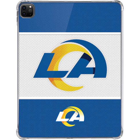 NFL Los Angeles Rams Zone Block iPad Pro 11in (2024) Clear Case