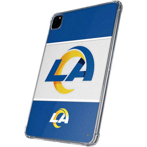 NFL Los Angeles Rams Zone Block iPad Pro 11in (2024) Clear Case