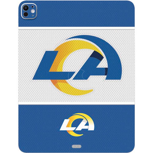 NFL Los Angeles Rams Zone Block iPad Pro 13in M4 (2024) Skin