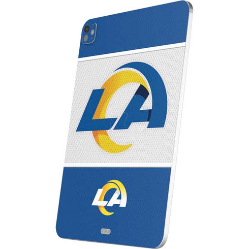 NFL Los Angeles Rams Zone Block iPad Pro 13in M4 (2024) Skin
