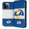 NFL Los Angeles Rams Zone Block iPhone 14 Pro Max Folio Case