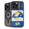 NFL Los Angeles Rams Zone Block iPhone 14 Pro Max Kickstand Case