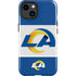 NFL Los Angeles Rams Zone Block iPhone 15 Impact Case