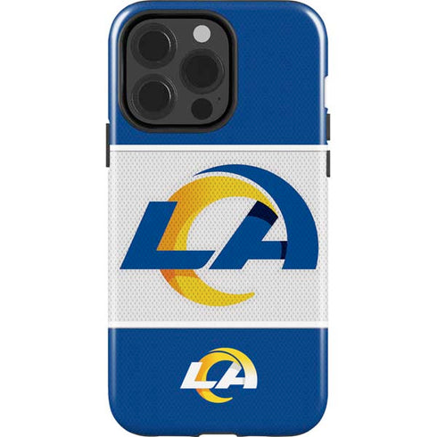 NFL Los Angeles Rams Zone Block iPhone 15 Pro Impact Case