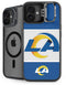 NFL Los Angeles Rams Zone Block iPhone 16 Kickstand Case