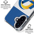 NFL Los Angeles Rams Zone Block iPhone 16 MagSafe Case