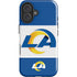 NFL Los Angeles Rams Zone Block iPhone 16 Plus Impact Case