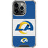 NFL Los Angeles Rams Zone Block iPhone 16 Pro Clear Case