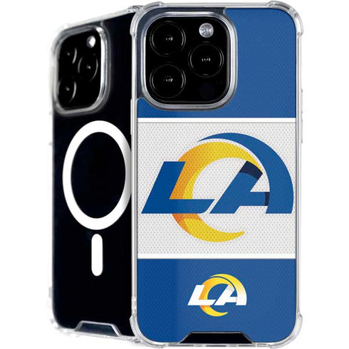 NFL Los Angeles Rams Zone Block iPhone 16 Pro MagSafe Case