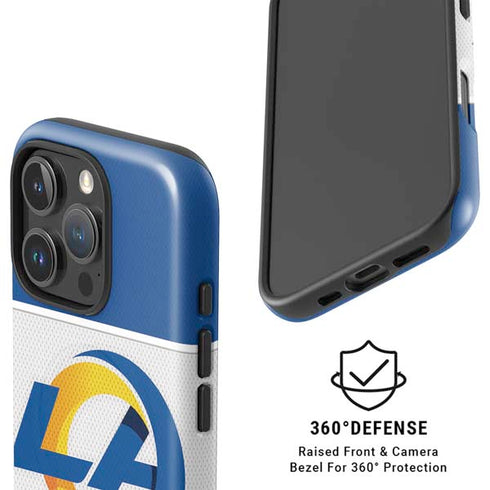 NFL Los Angeles Rams Zone Block iPhone 16 Pro Magsafe Impact Case
