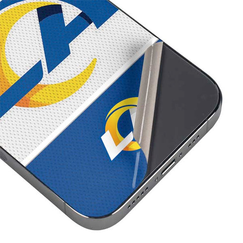 NFL Los Angeles Rams Zone Block iPhone 16 Pro Max Skin