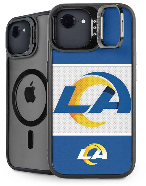 NFL Los Angeles Rams Zone Block iPhone 16e Kickstand Case