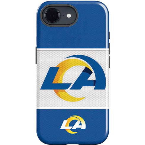 NFL Los Angeles Rams Zone Block iPhone 16e Impact Case