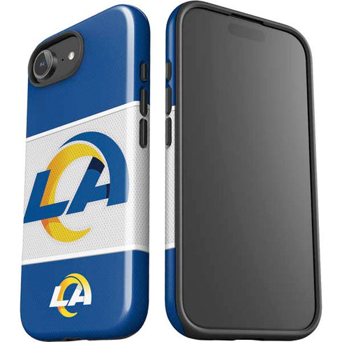 NFL Los Angeles Rams Zone Block iPhone 16e Impact Case