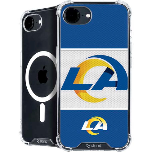 NFL Los Angeles Rams Zone Block iPhone 16e MagSafe Case