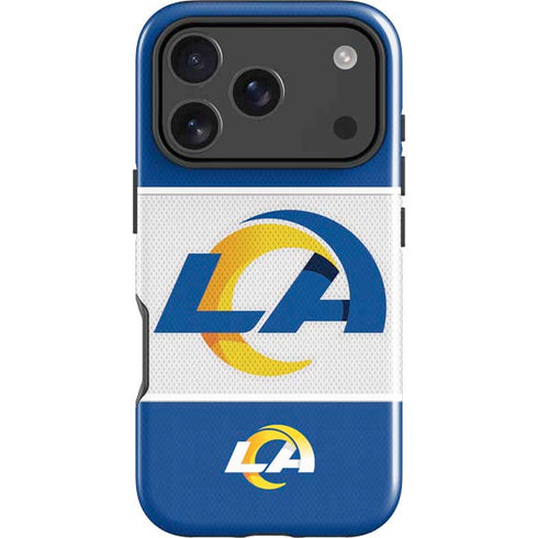 NFL Los Angeles Rams Zone Block iPhone 18 Pro Impact Case