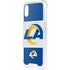 NFL Los Angeles Rams Zone Block iPhone XS Clear Case