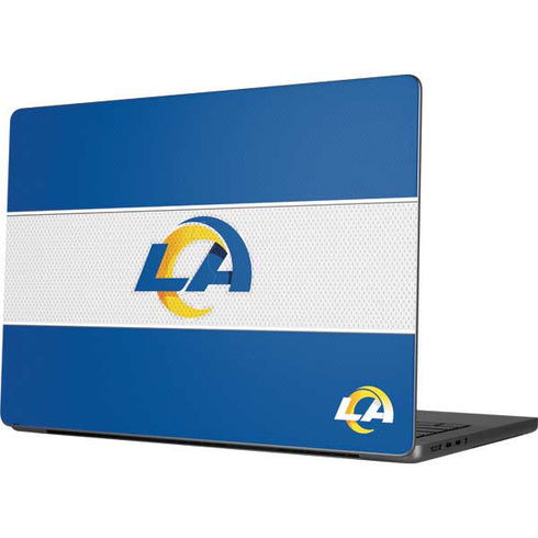 NFL Los Angeles Rams Zone Block Apple MacBook Pro 14-inch Skin