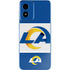 NFL Los Angeles Rams Zone Block Moto G Play 4G (2024) Skin