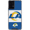 NFL Los Angeles Rams Zone Block Moto G Power 5G (2024) Clear Case
