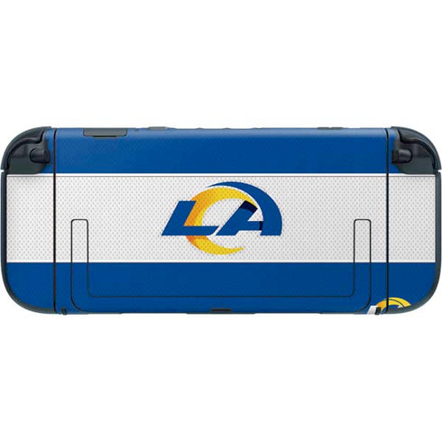 NFL Los Angeles Rams Zone Block Nintendo Switch 2 (2025) with Joy-Con Skin
