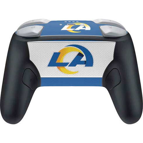 NFL Los Angeles Rams Zone Block Nintendo Switch 2 (2025) Pro Controller Skin