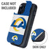 NFL Los Angeles Rams Zone Block Otterbox Defender iPhone Skin