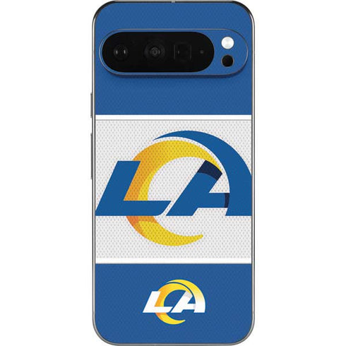 NFL Los Angeles Rams Zone Block Pixel 9 Pro XL Skin
