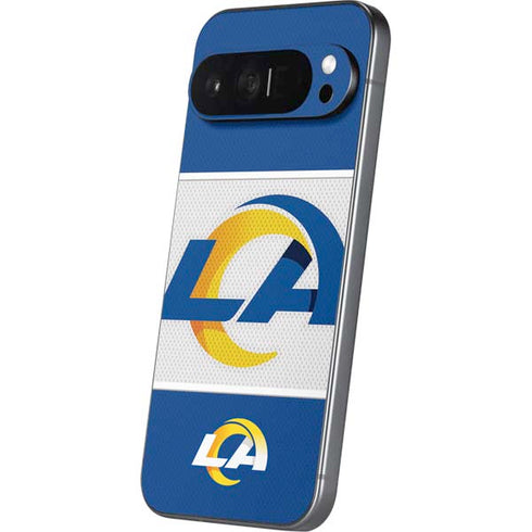 NFL Los Angeles Rams Zone Block Pixel 9 Pro XL Skin