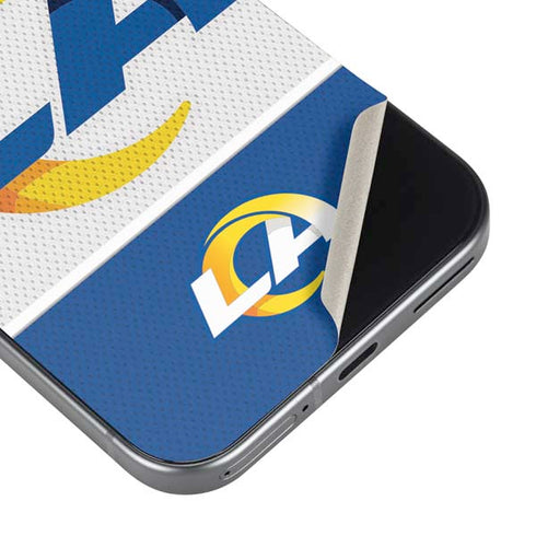 NFL Los Angeles Rams Zone Block Pixel 9 Pro XL Skin