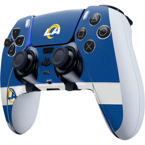 NFL Los Angeles Rams Zone Block PS5 DualSense Edge Pro Controller Skin
