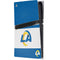NFL Los Angeles Rams Zone Block PS5 Pro Console Skin