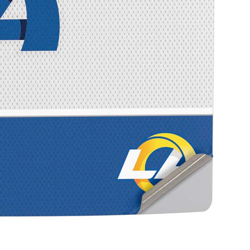 NFL Los Angeles Rams Zone Block PS5 Pro Disk Console Skin