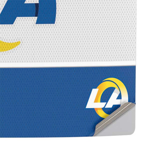 NFL Los Angeles Rams Zone Block PS5 Slim Digital Edition Console Skin