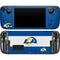 NFL Los Angeles Rams Zone Block Steam Deck Handheld Gaming Computer OLED Skin