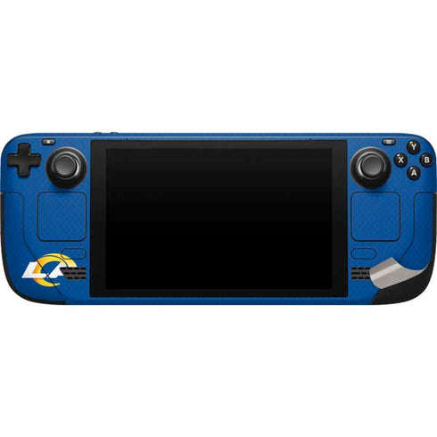 NFL Los Angeles Rams Zone Block Steam Deck Handheld Gaming Computer Skin