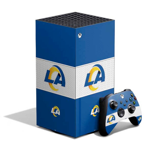 NFL Los Angeles Rams Zone Block XBox Series X Digital Edition Bundle Skin